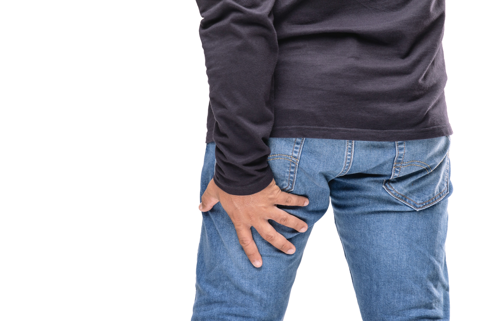 sciatica pain at work background